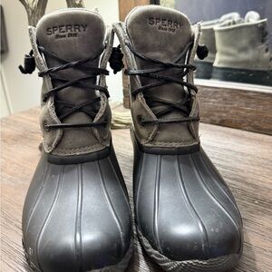 Sperry Duck Boots Gray & Black | Classic Style | Women’s or Men’s
